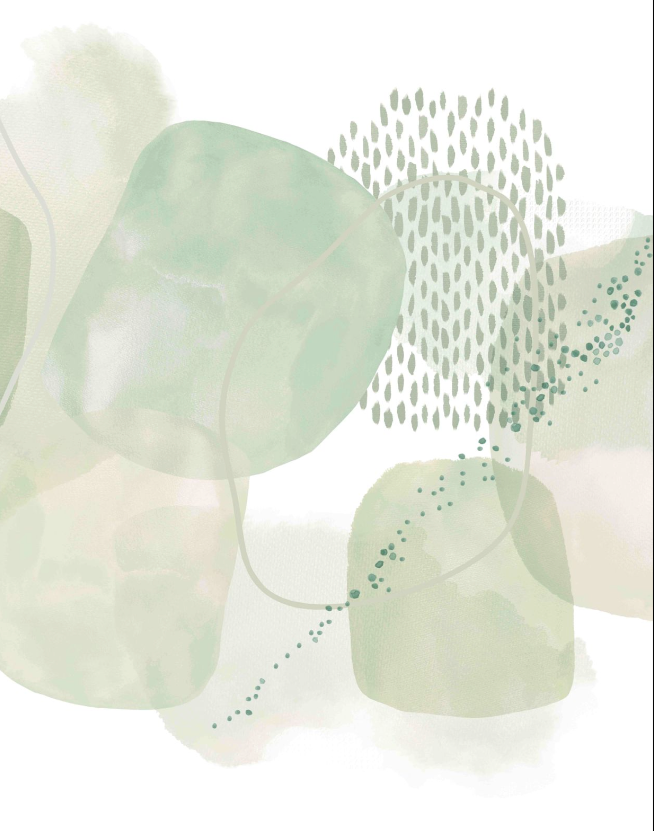 Green Organic Silhouette