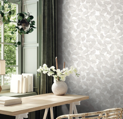 Greige Gingko Boho