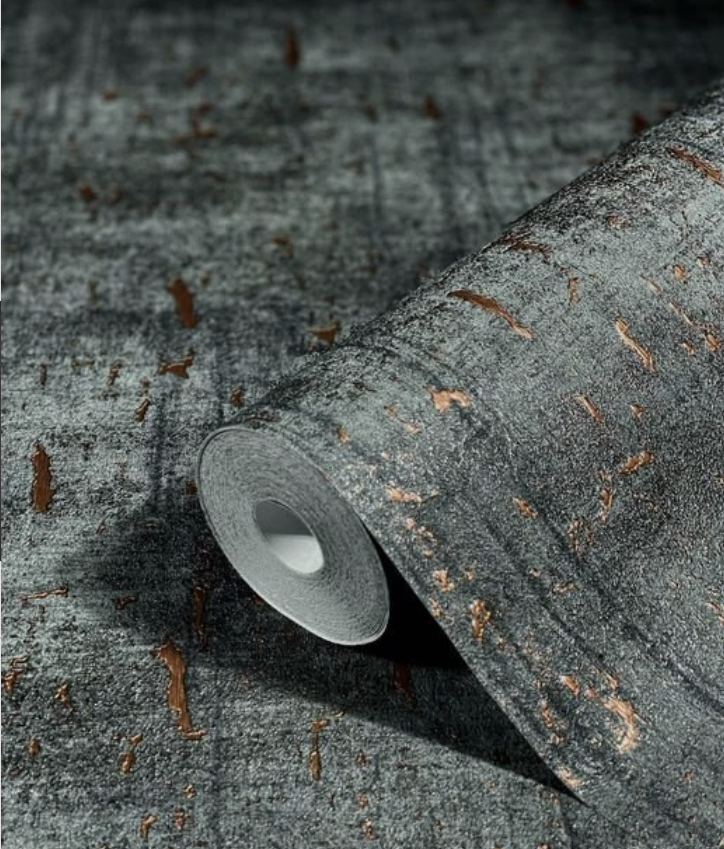 Feldgrau Green and Copper Concrete
