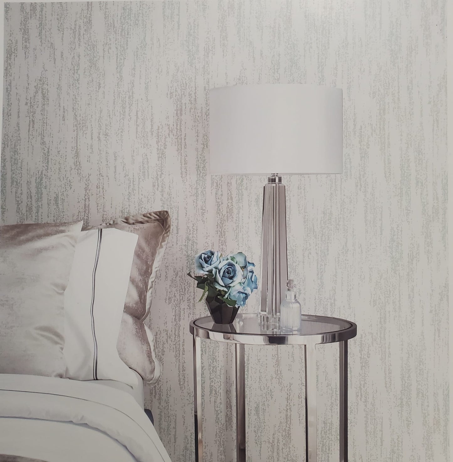 Sparkly Grey & Blue