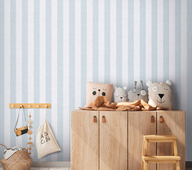 Baby Blue Stripes