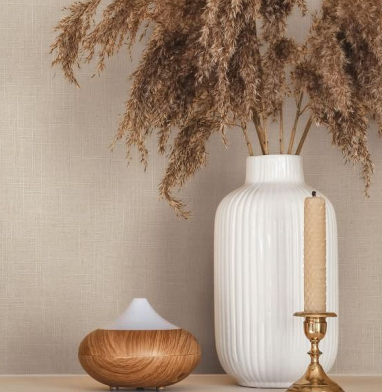 Cream Boho Textile