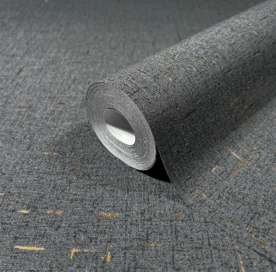 Black and Coper Textile