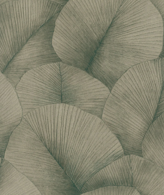 Metallic Lotus Leaves
