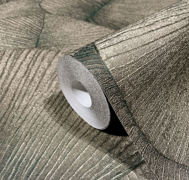 Metallic Lotus Leaves