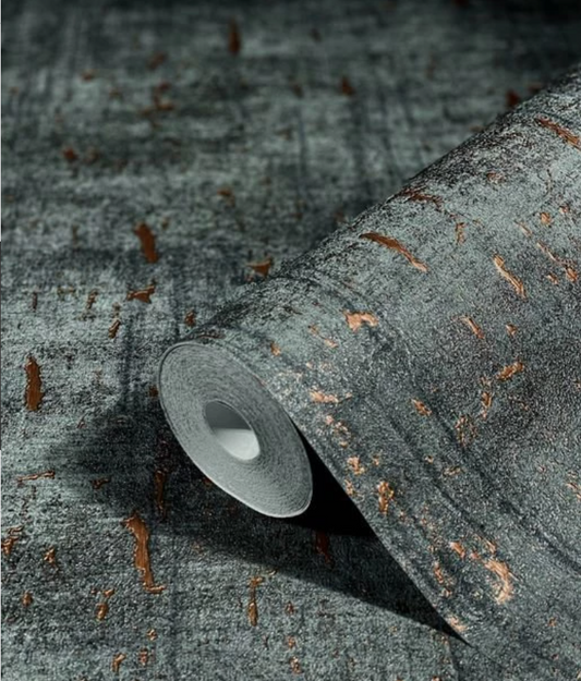 Feldgrau Green and Copper Concrete